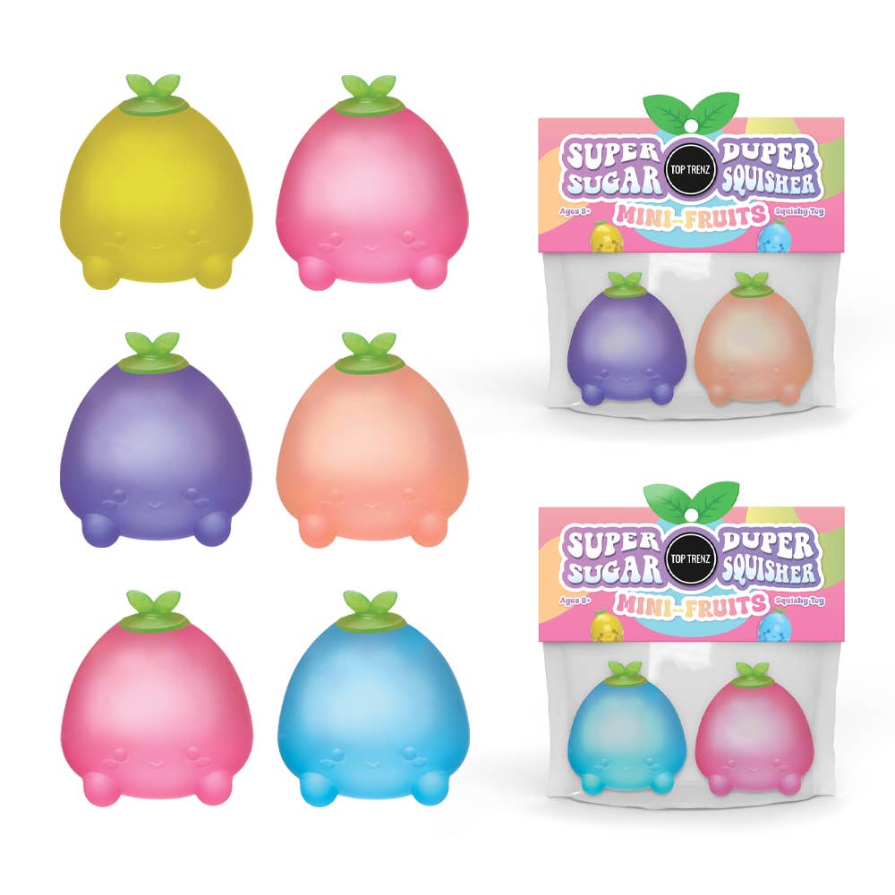 Super Duper Sugar Squisher Variety Kit /66 Pieces $4.50 each