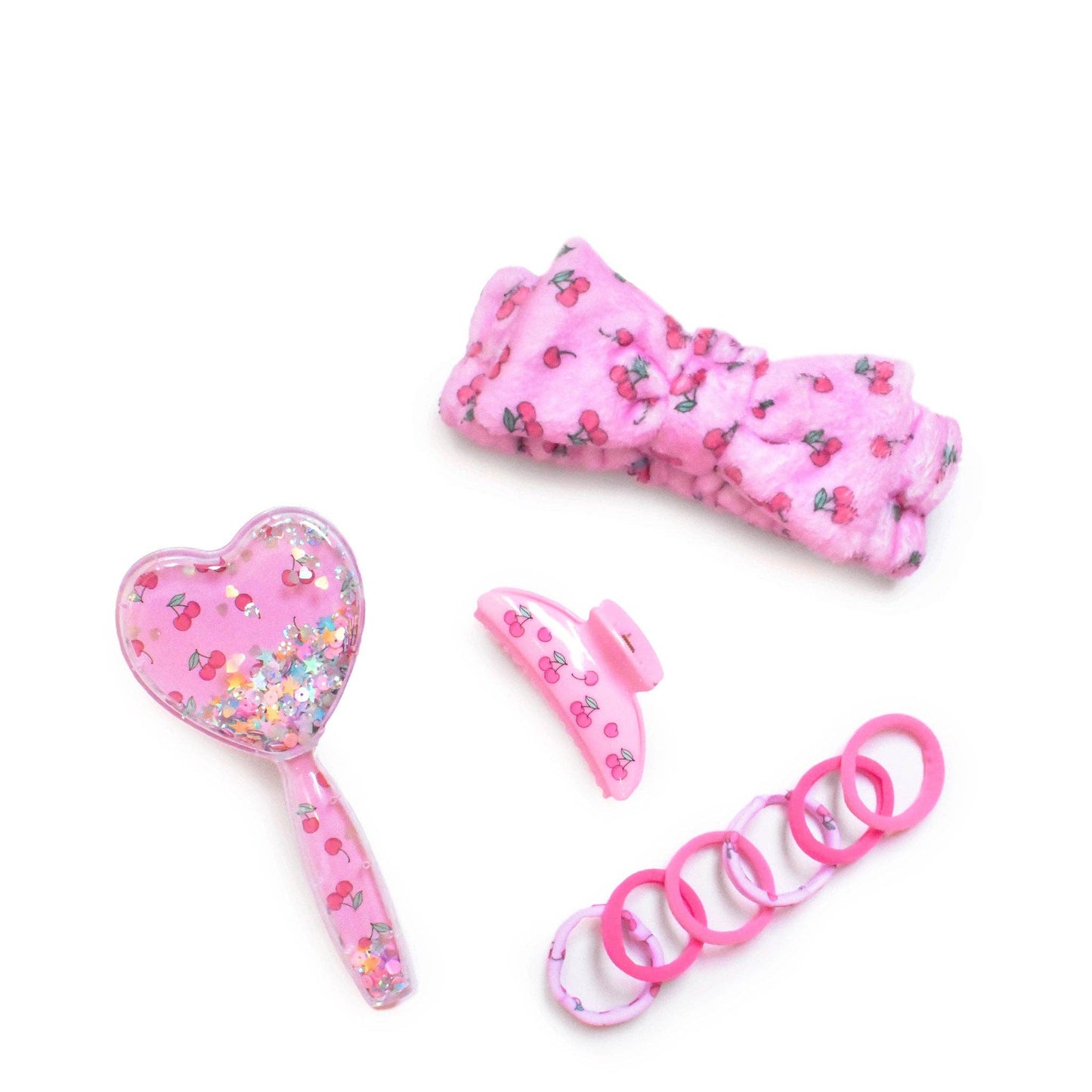 Cherry Printed Spa Set