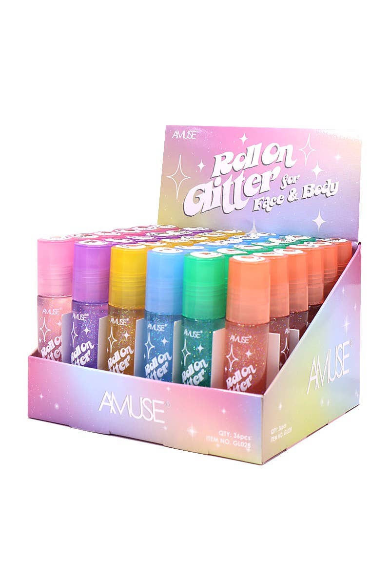 Amuse GL028 Roll on Glitter for Face & Body