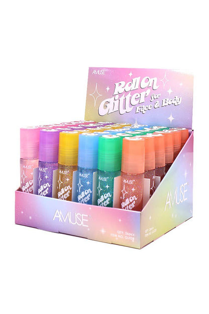 Amuse GL028 Roll on Glitter for Face & Body