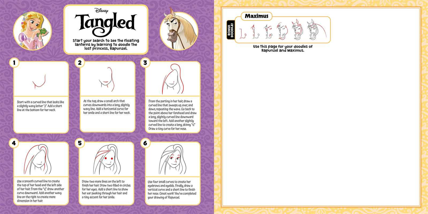 Disney Doodles: Learn to Draw Favorite Disney Characters