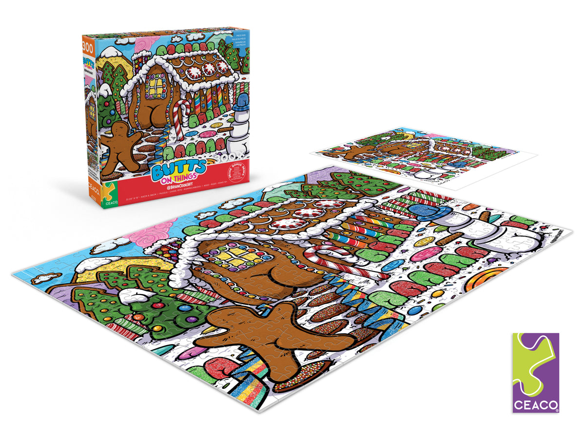 Butts on Things Gingerbread Puzzle
