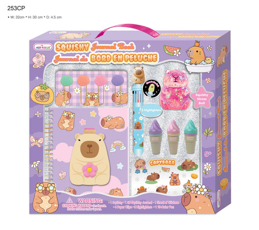 Squishy Journal Book Capybara