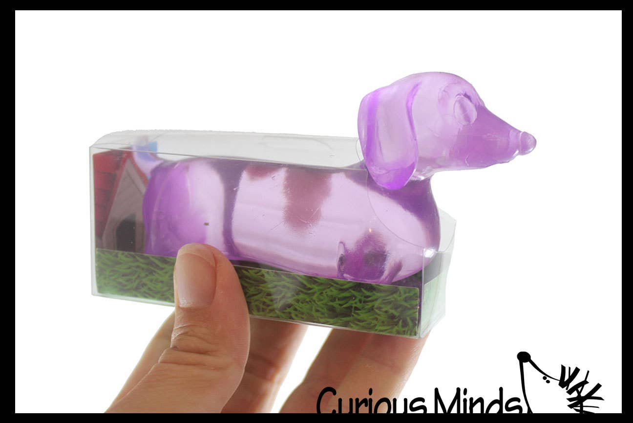 1 Sugar Dachshund Dog Ball Bag - Thick Glue/Gel Syrup Molass