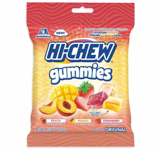 HI-CHEW PEG BAG - ORIGINAL GUMMIES (PEACH MANGO STRAW)