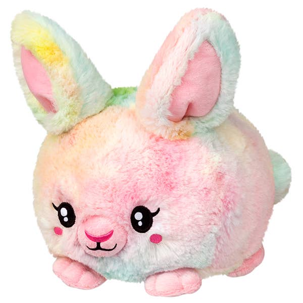 Pastel Tie Dye Mini Fluffy Bunny Squishable