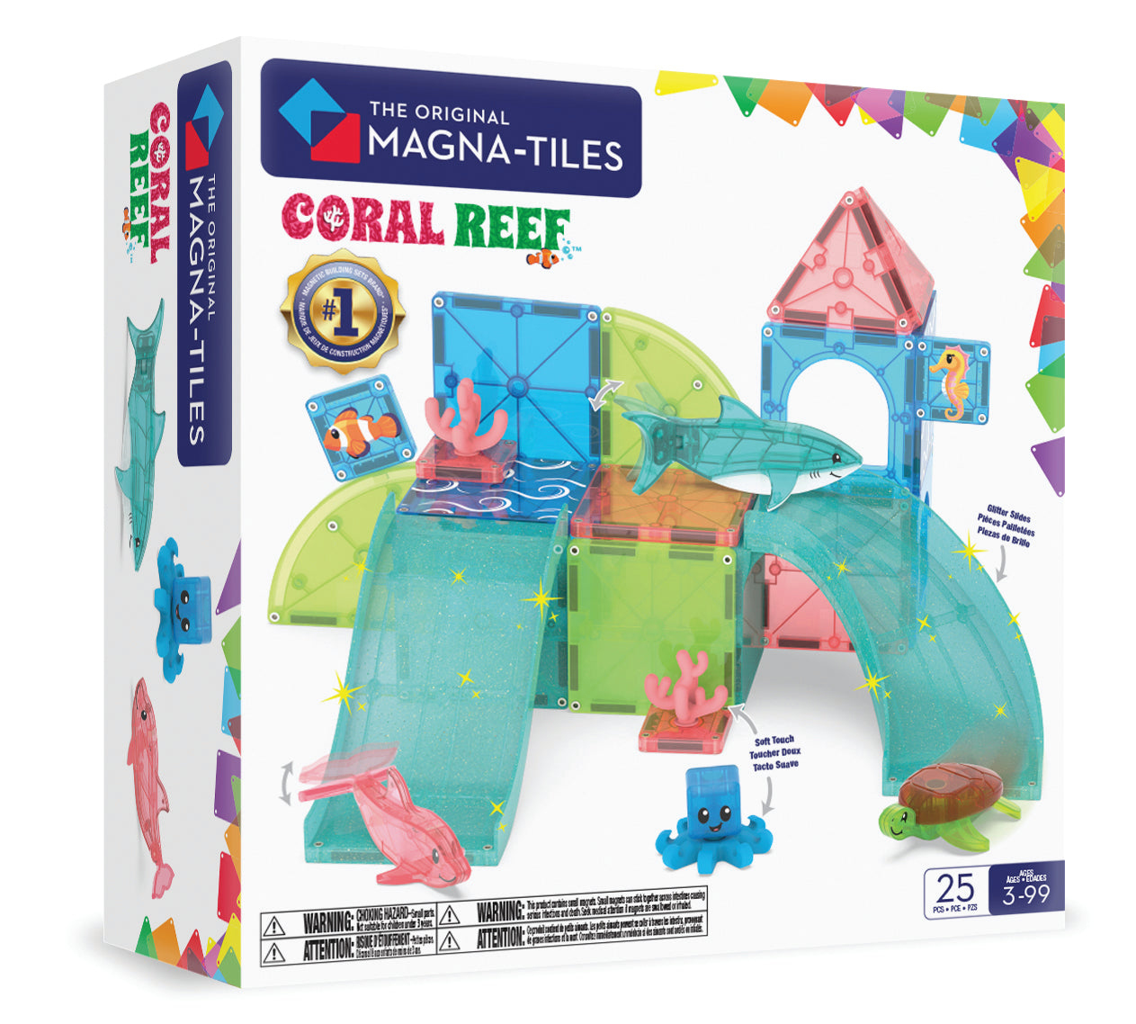MagnaTiles Coral Reef 25-Piece Set