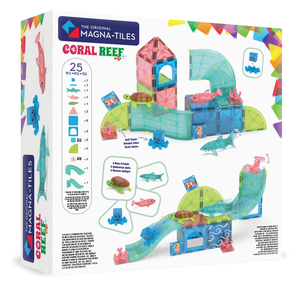 MagnaTiles Coral Reef 25-Piece Set