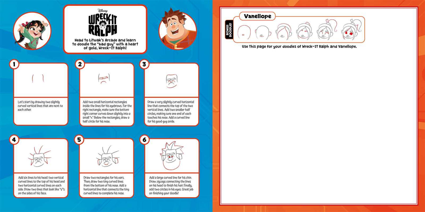 Disney Doodles: Learn to Draw Favorite Disney Characters