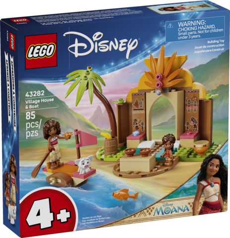 LEGO® Village House & Boat (Disney Moana)