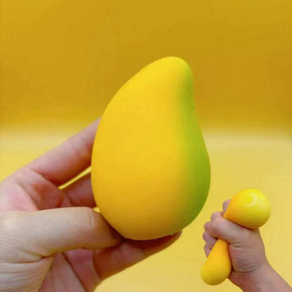 Realistic Mango Squishy Stress Relief Toy
