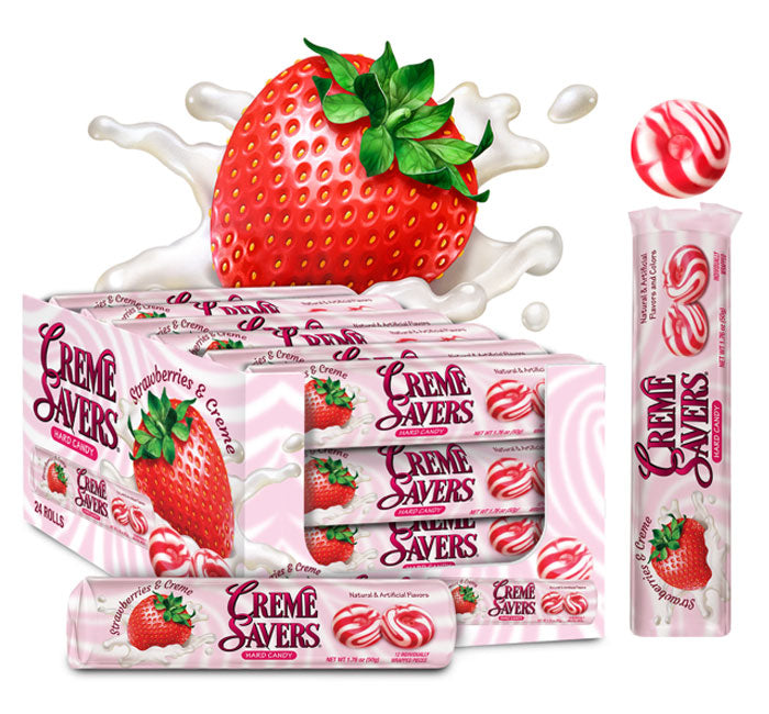 Creme Savers Strawberry and Creme Roll