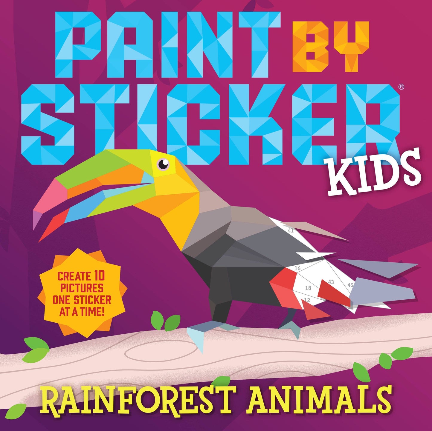 Paint by Sticker: Rainforest