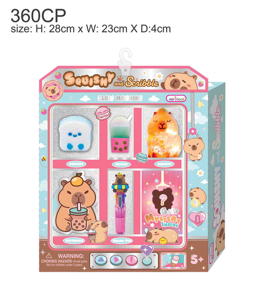 Squishy and Scribble, Capybara