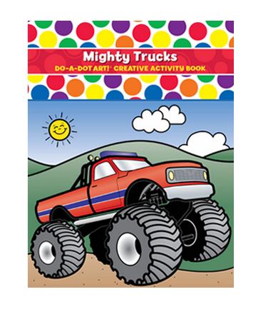 Do-A-Dot Mighty Trucks Activity Book