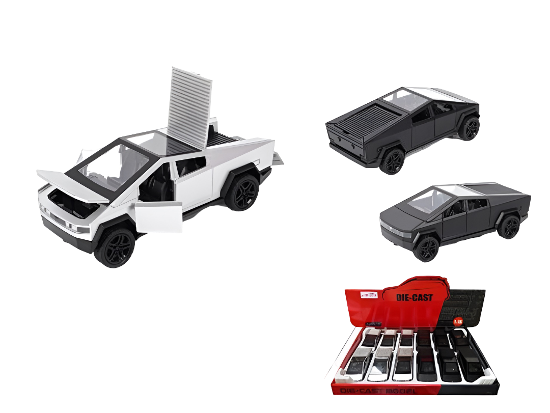 5.5” Cyber Truck Style Die-Cast Vehicle – Assorted Colors