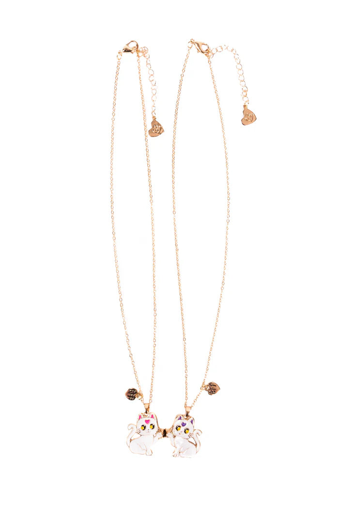 Smitten Kitten Tear & Share Necklaces, 2pc