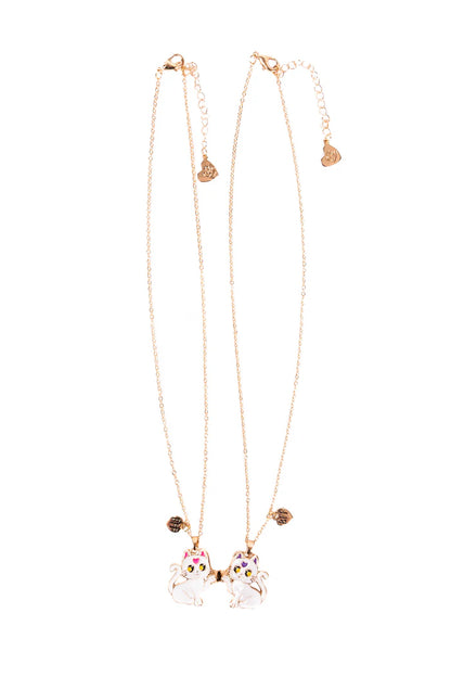 Smitten Kitten Tear & Share Necklaces, 2pc
