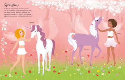 Sticker Dolly Dressing Unicorns : Usborne