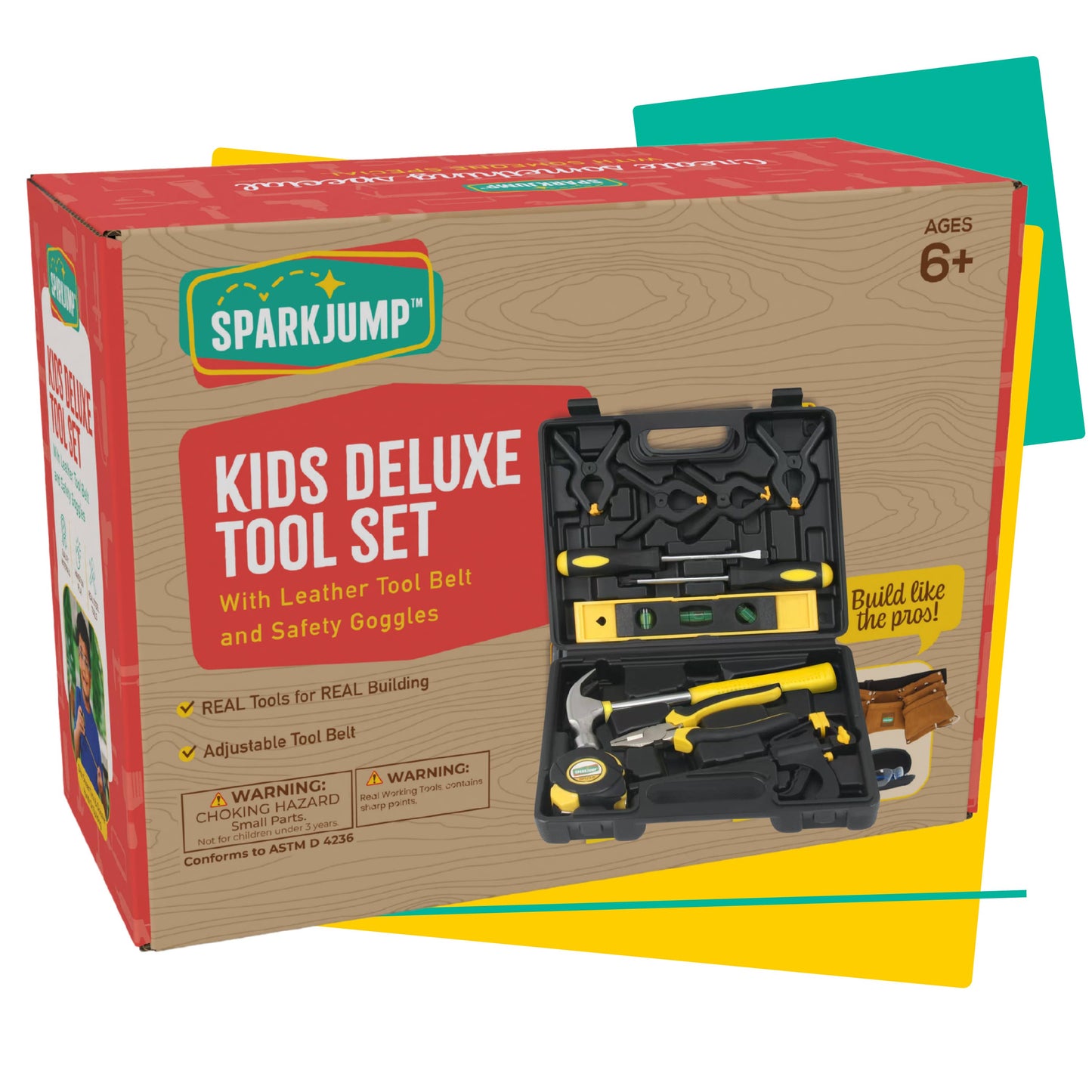 Kids Deluxe Tool Set (SparkJump)