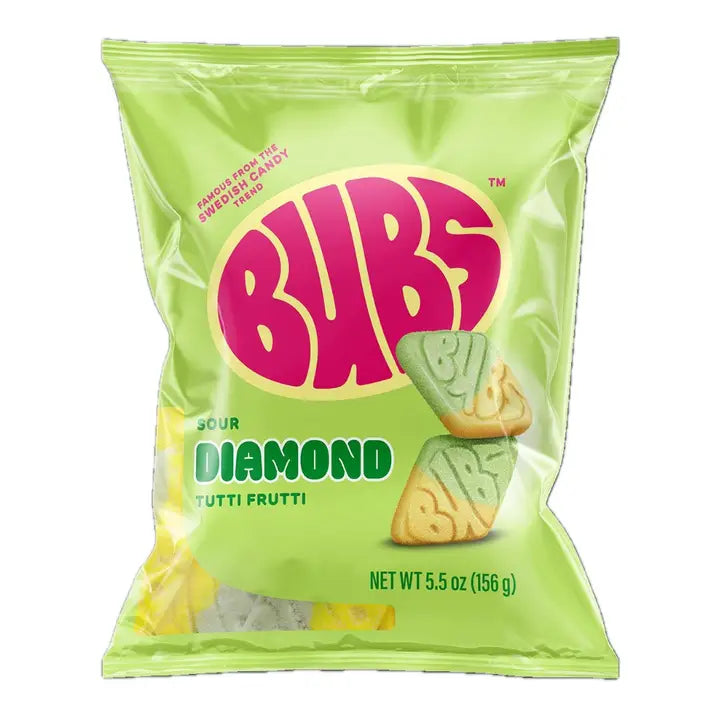Bubs Sour Diamond Tutti Frutti