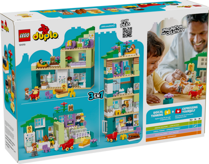 LEGO 3-In-1 Modern Family House (With Figures)