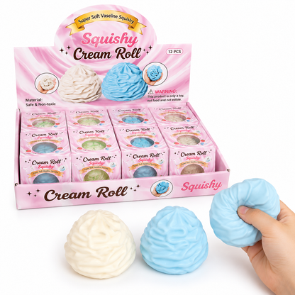 Cream Roll Vaseline Squishy