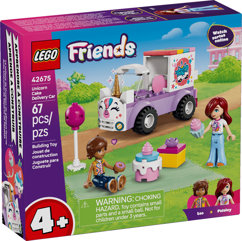 LEGO Friends: Unicorn Cake Delivery Car