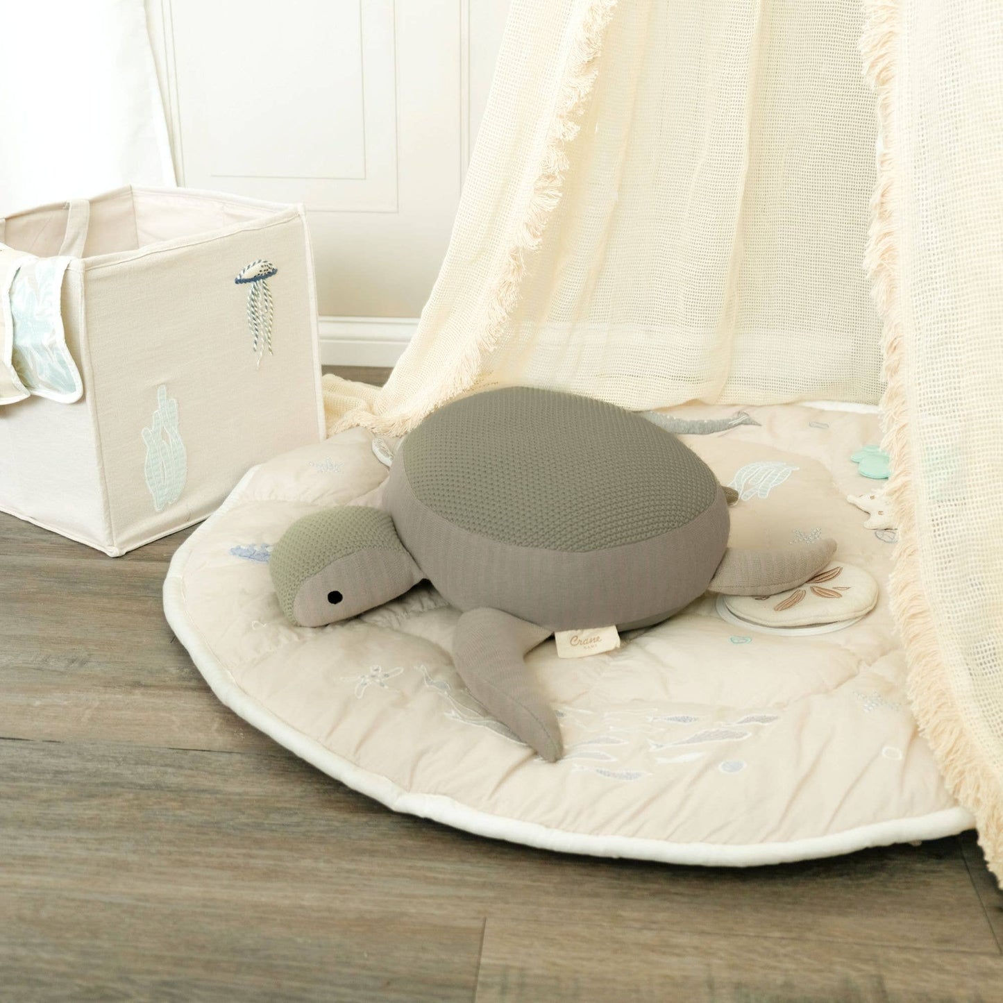 Cove Knitted Turtle Stuffed Animal Plush Toy