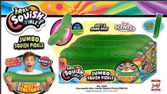 Jumbo 12" Squishy Pickle