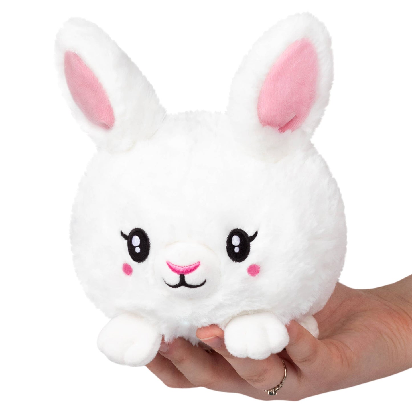 White - Snugglemi Snackers Fluffy Bunny