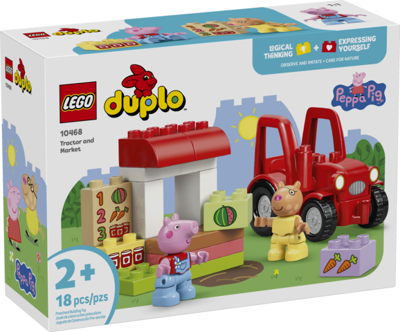 LEGO Duplo Peppa Pig: Tractor And Market