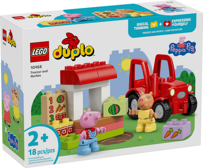 LEGO Duplo Peppa Pig: Tractor And Market