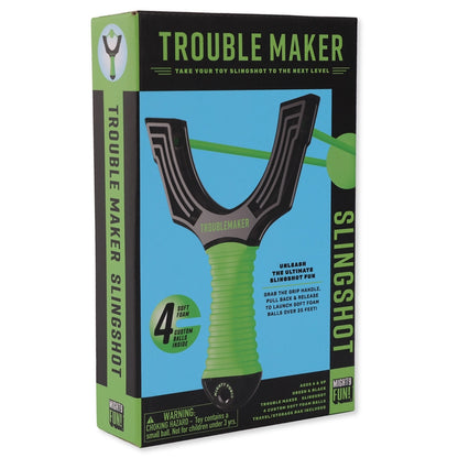 Green Trouble Maker Slingshot