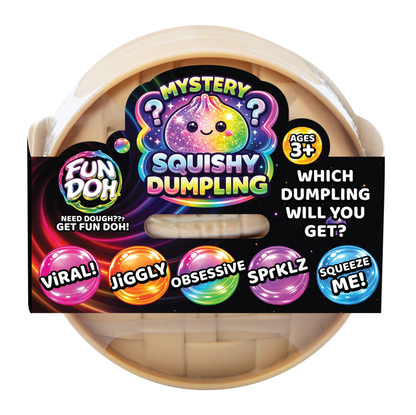 Fun Doh 4" Mystery Dumpling Squishie