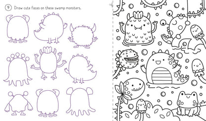 Cute Halloween Window Art: Usborne