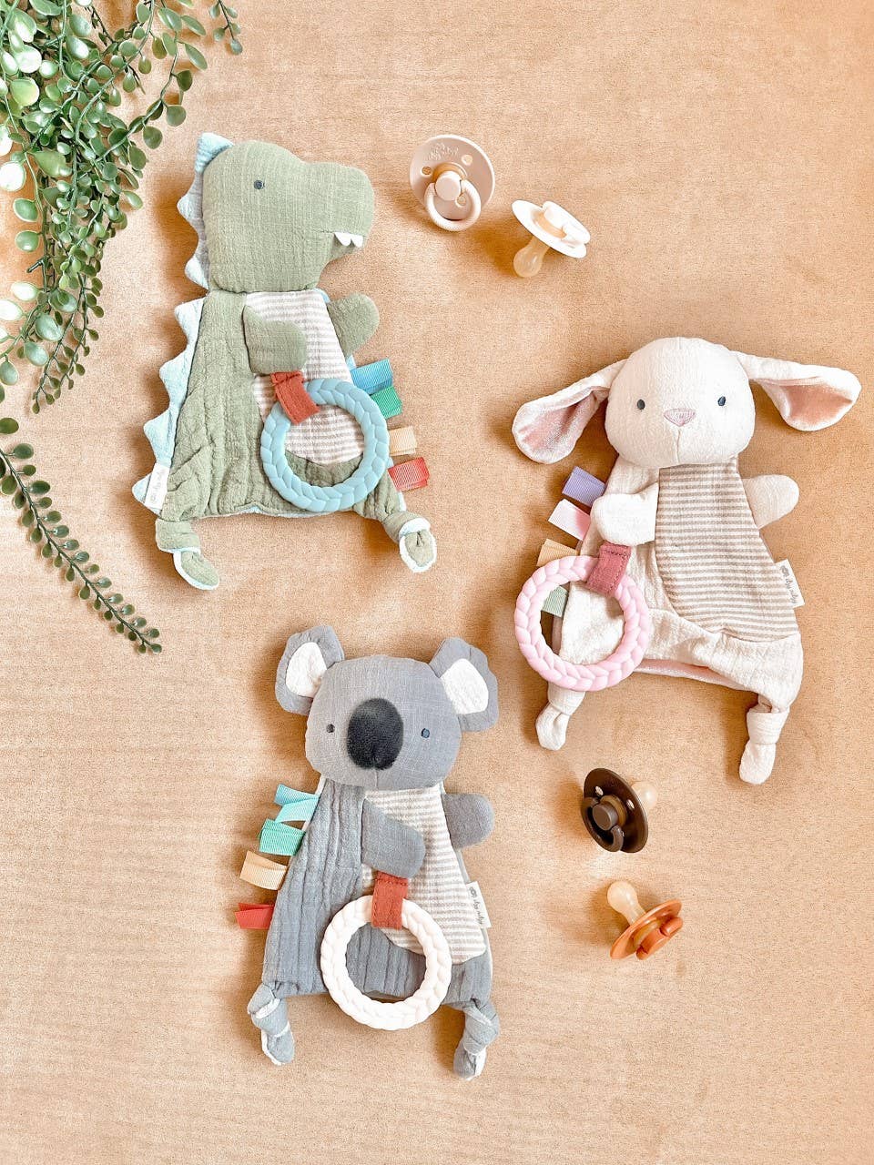 Bitzy Crinkle - Sensory Toy with Teether