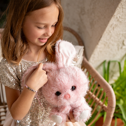 Shimmers Bunny Plush 8-10in