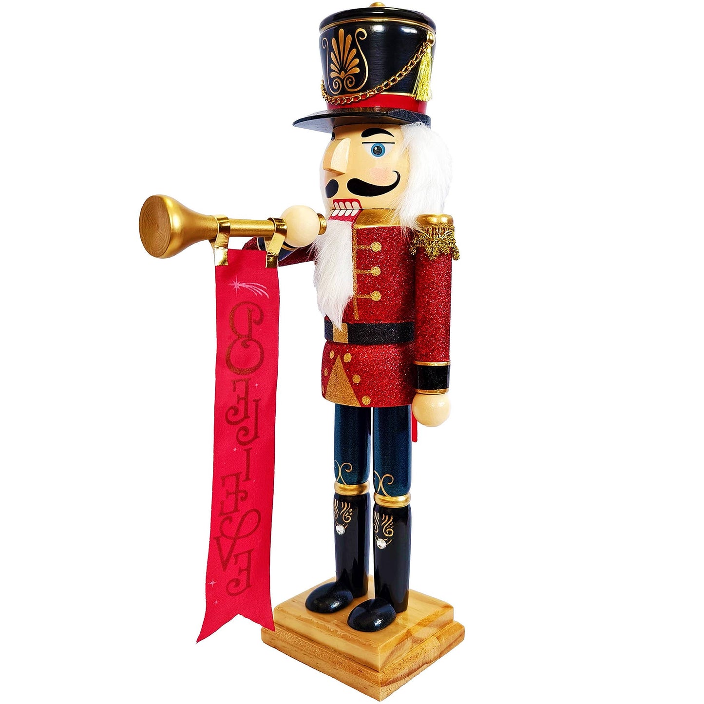 14” Royal Trumpeter Nutcracker