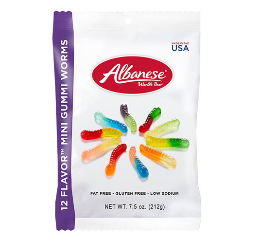 Albanese Gummi Worms 7.5 oz