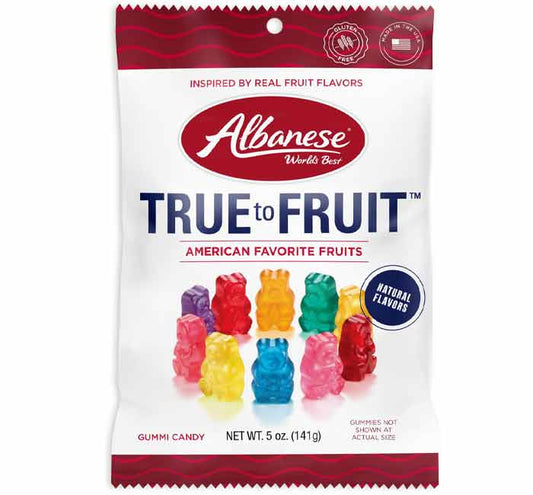 Albanese True to Fruit American Favorites 5oz