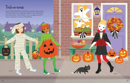 Sticker Dolly Dressing Halloween : Usborne