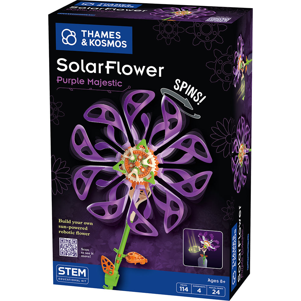 SolarFlower- Purple Majestic
