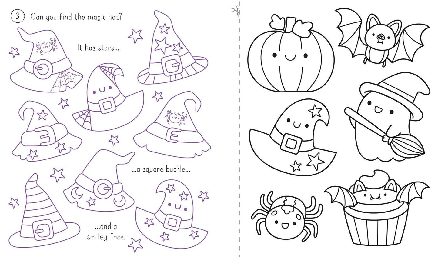 Cute Halloween Window Art: Usborne