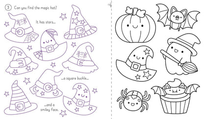 Cute Halloween Window Art: Usborne