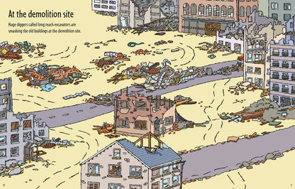 First Sticker Book Diggers : Usborne