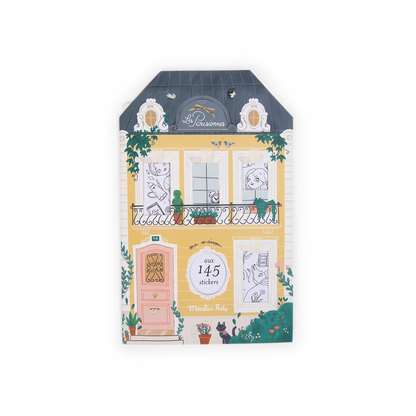 Les Parisiennes Coloring Books + 145 Stickers