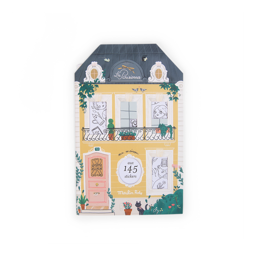 Les Parisiennes Coloring Books + 145 Stickers