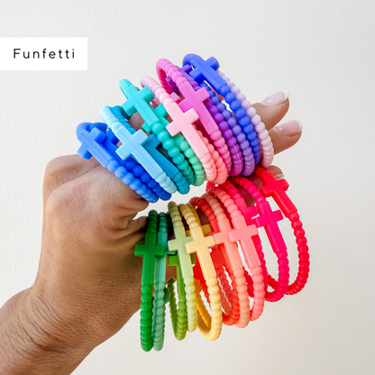 Single Jesus Loop Bracelet
