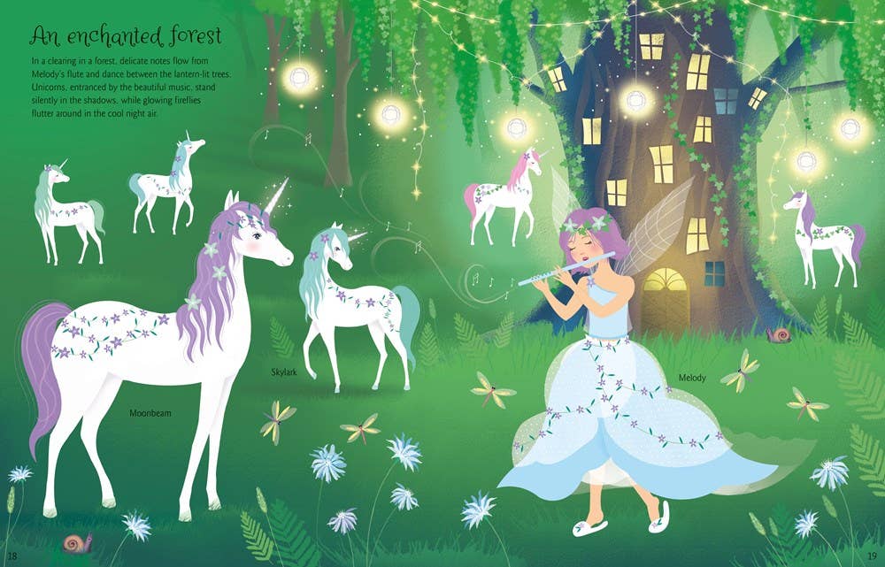 Sticker Dolly Dressing Unicorns : Usborne